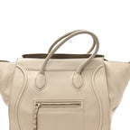 Supple Calfskin Large Phantom Luggage Dune