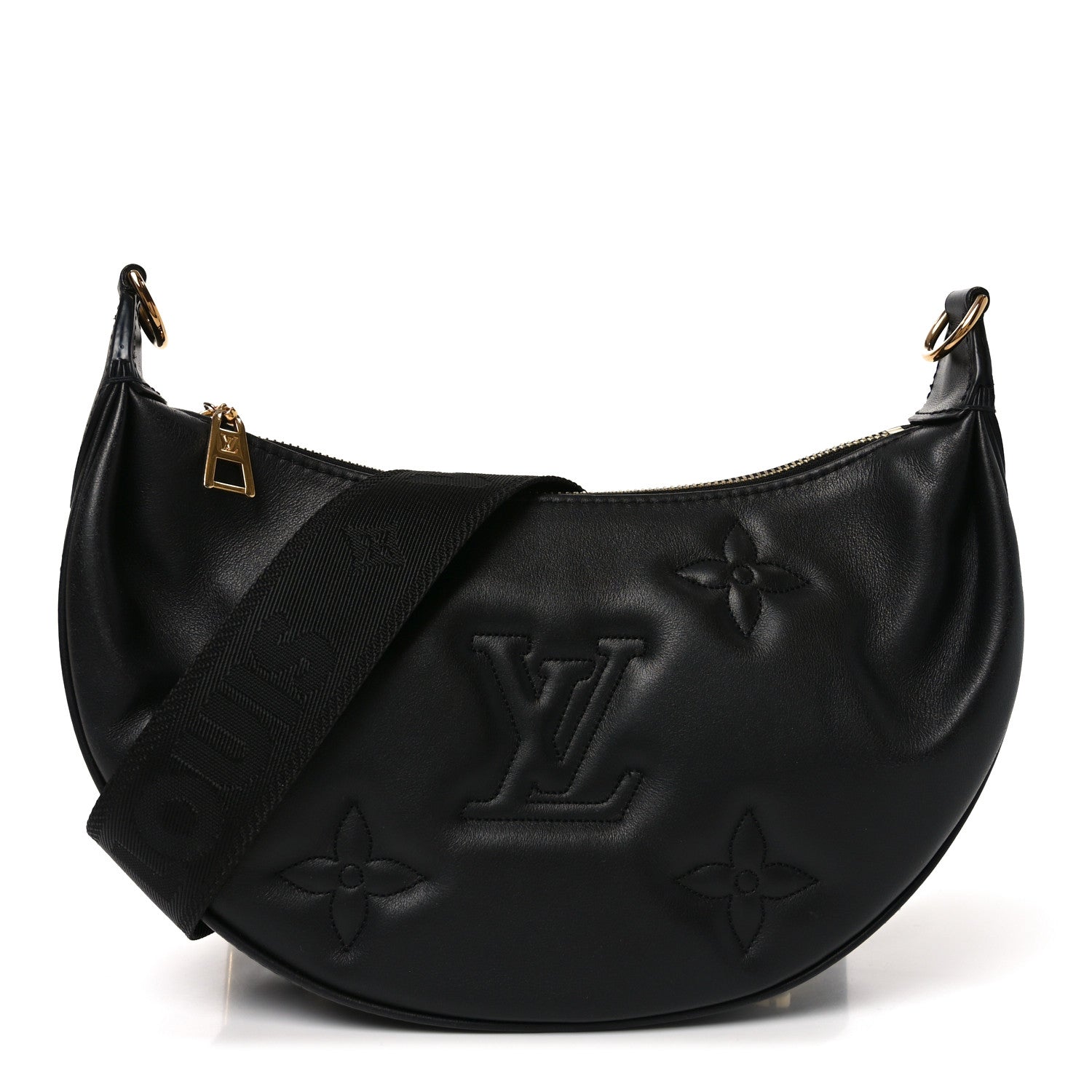 Calfskin Bubblegram Over The Moon Black