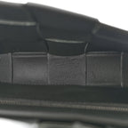 Calfskin Maxi Intreccio Cassette With Strap Bag Dark Green