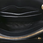 Hammered Calfskin Today Satchel Black