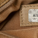 Caviar Turnlock Tote Beige