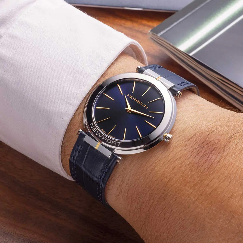 Herbelin Newport Slim Men's Blue Watch