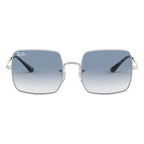 Ray-Ban Square 1971 Classic Silver Blue Sunglasses RB1971
