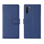 Reiko Samsung Galaxy Note 10 3-In-1 Wallet Case In Blue