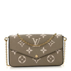 Empreinte Monogram Giant Felicie Pochette Tourterelle Creme