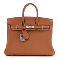 Taurillon Novillo Birkin 25 Gold
