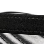 Calfskin Matelasse Small GG Marmont Chain Shoulder Bag Black