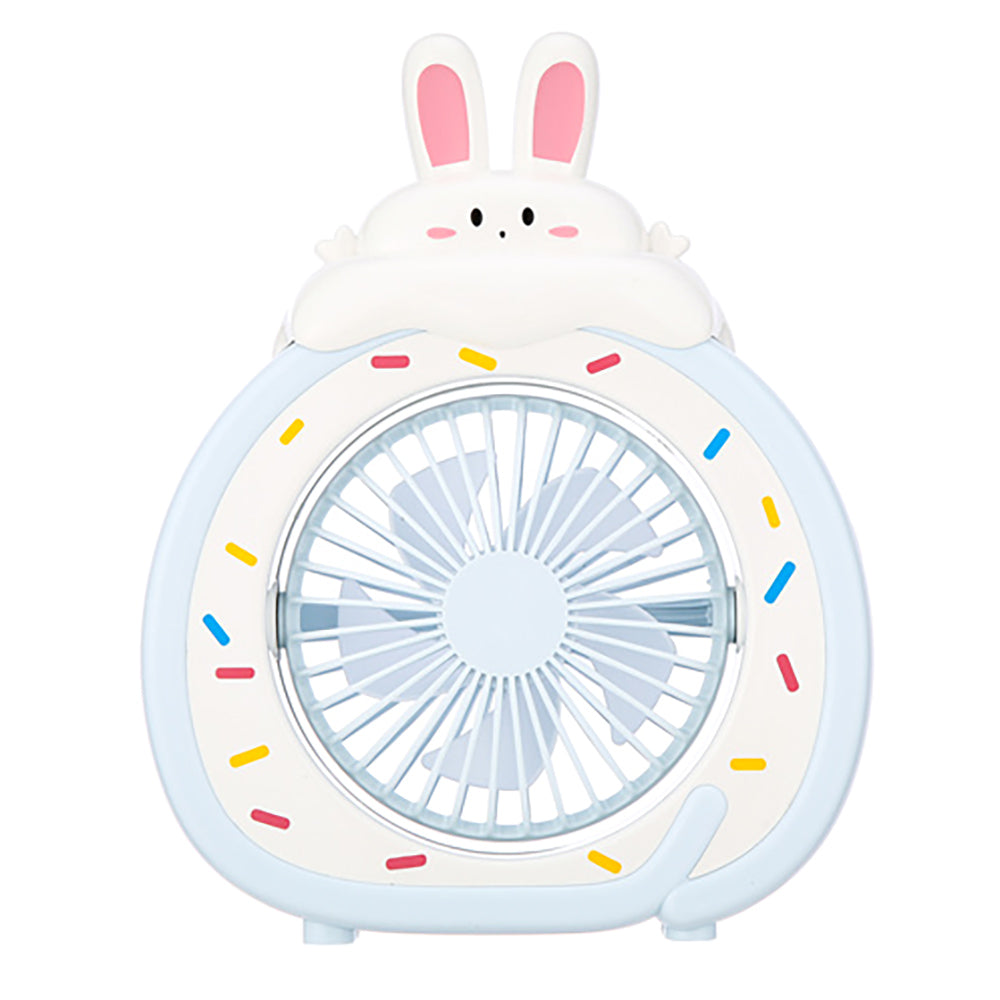 Cartoon Bunny Desk Mini Fan