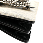 GG Supreme Monogram Medium Dionysus Shoulder Bag Black