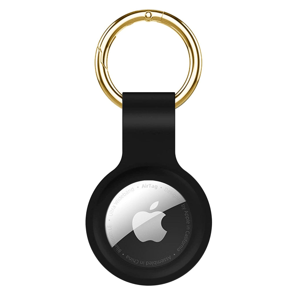 SAHARA- Liquid Silicone Case for Apple AirTag - Black