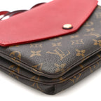 Monogram Twice Pochette Cherry