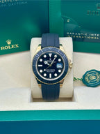 Rolex Yellow Gold Yacht-Master 42  - Black Dial - 226658