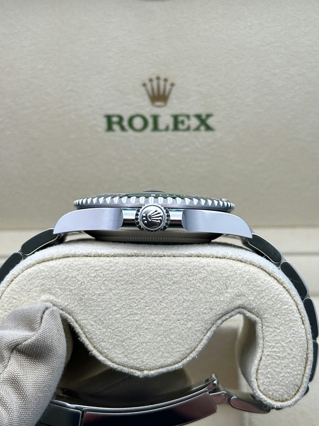 Rolex Steel Submariner Date - The Starbucks - Green Bezel MK1 - Black Dial - 126610LV