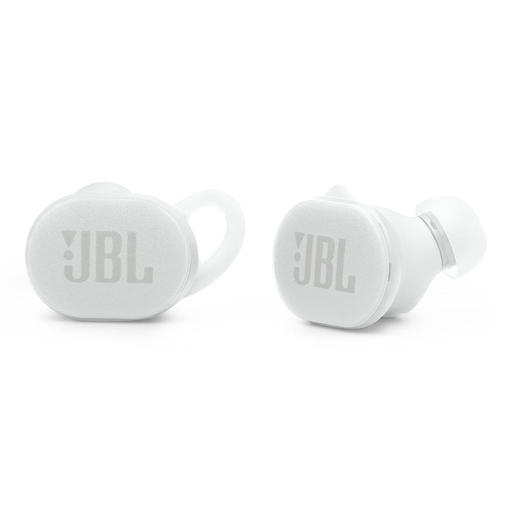 JBL Endurance Race 2 True Wireless Sport Earbuds Bundle with gSport Case (White)