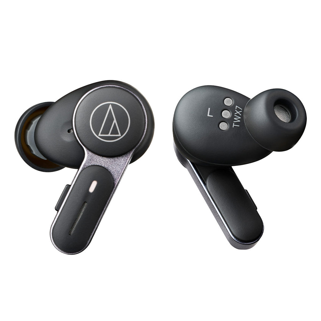 Audio-Technica ATH-TWX7 Truly Wireless Earbuds (Black)