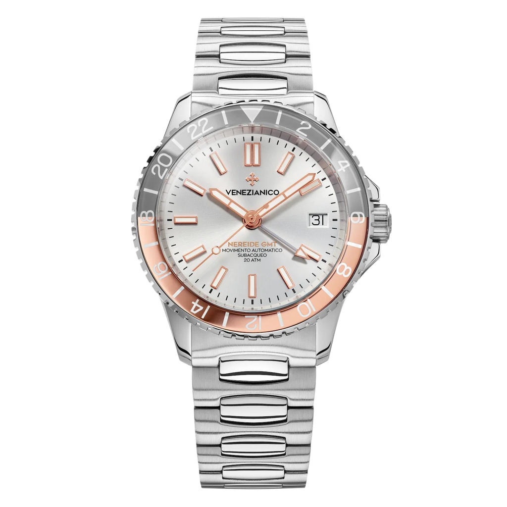 Venezianico Automatic Watch Nereide GMT White