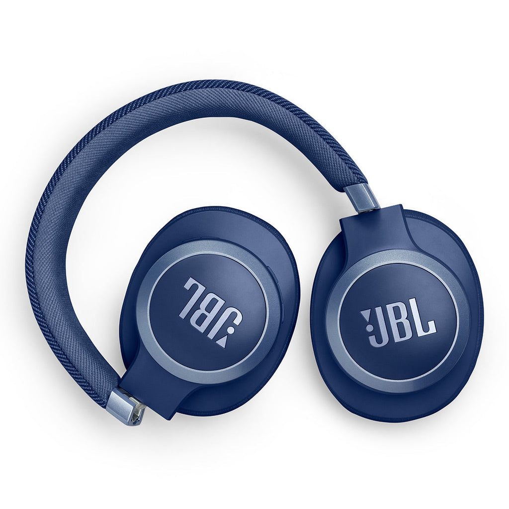 JBL Live 770NC Wireless Over Ear Noise Cancelling Headphone Bundle with gSport Case (Blue)