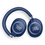 JBL Live 770NC Wireless Over Ear Noise Cancelling Headphone Bundle with gSport Case (Blue)