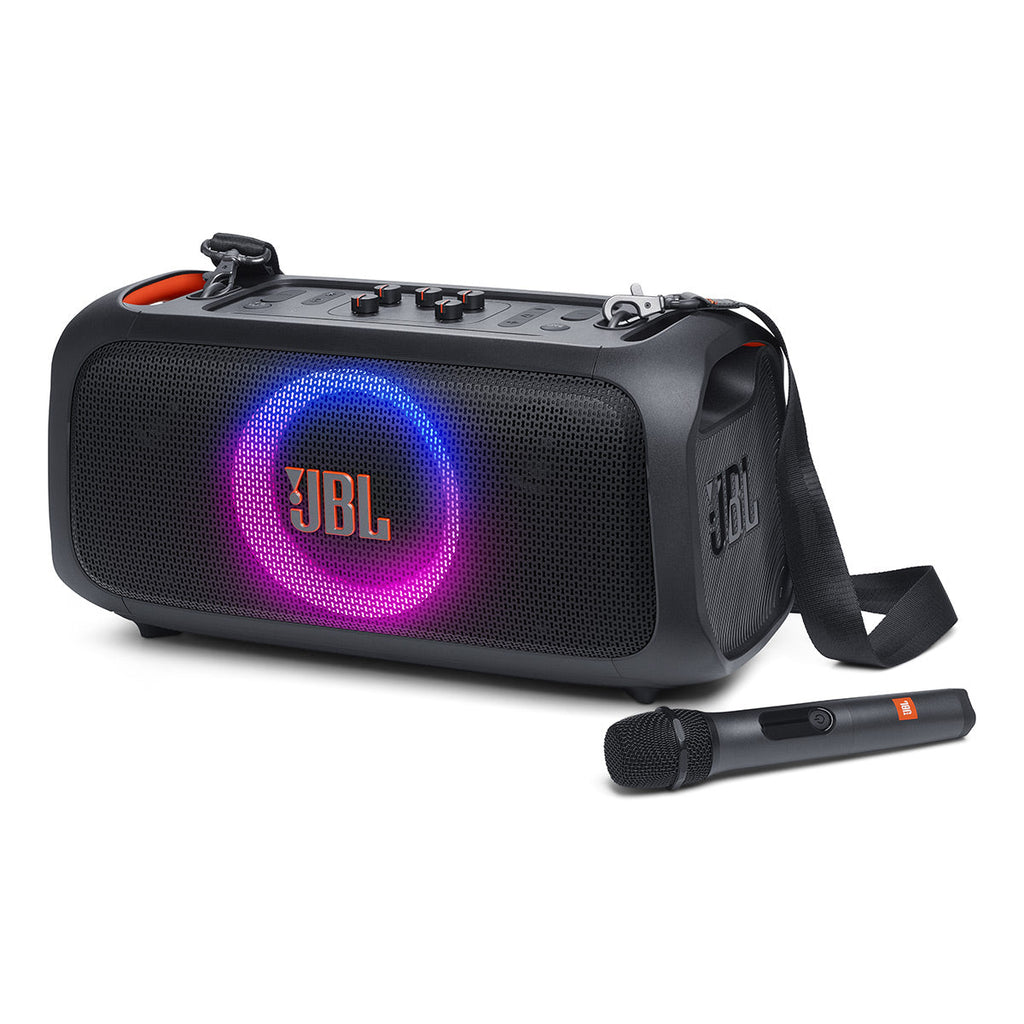 JBL PartyBox On-The-Go Essential Portable Party Speaker with gSport Carrying Bag