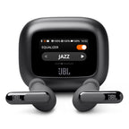 JBL Live Beam 3 True Wireless Noise Cancelling Earbud Bundle with gSport Case (Black)