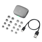 Audio-Technica ATH-TWX7 Truly Wireless Earbuds (Gray)