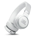 JBL Live 670NC Wireless On-Ear Adaptive Noise Cancelling Headphones (White)