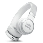 JBL Live 670NC Wireless On-Ear Adaptive Noise Cancelling Headphones (White)