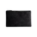 Alcantara Pouch - Deep Black