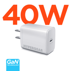 SpeedBoost 40W USB-C PD GaN Fast Wall Charger with PPS