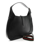 Boarded Dyana Lux Calfskin Medium Jackie 1961 Hobo Black