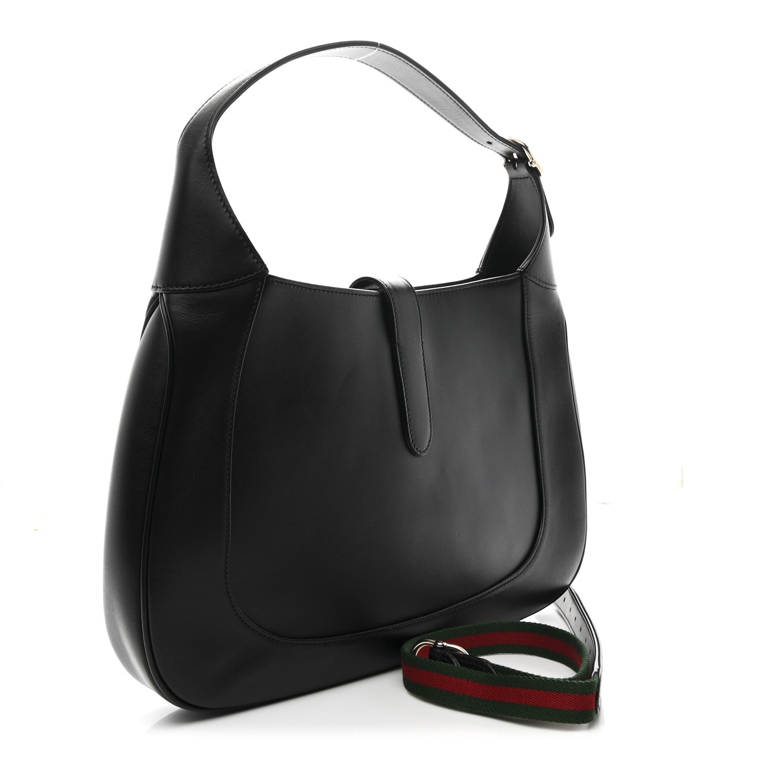 Boarded Dyana Lux Calfskin Medium Jackie 1961 Hobo Black