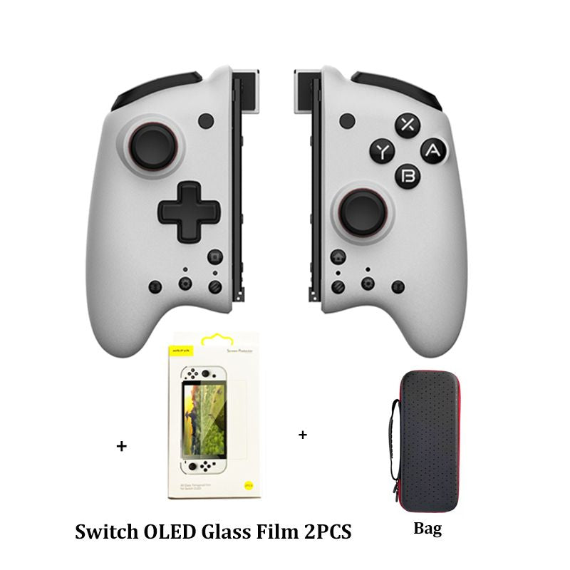 M6 Gemini Game Console Controller for Nintendo Switch Joypad Left Right Handle Grip for Nintend Switch OLED Gamepad - Kit 4