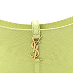 Calfskin Lizard Embossed Le 5 A 7 Mini Hobo Dull Lime