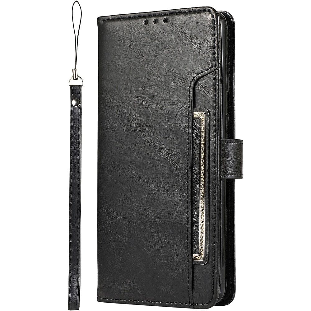 SAHARA - Indy Series Genuine Leather Wallet Case - Samsung Galaxy S23