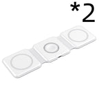 Magnetic Wireless Charger Mobile Phone Watch Headset Portable Fast Charging -USB