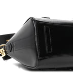 Box Calfskin Toy Lock Antigona Shoulder Bag Black