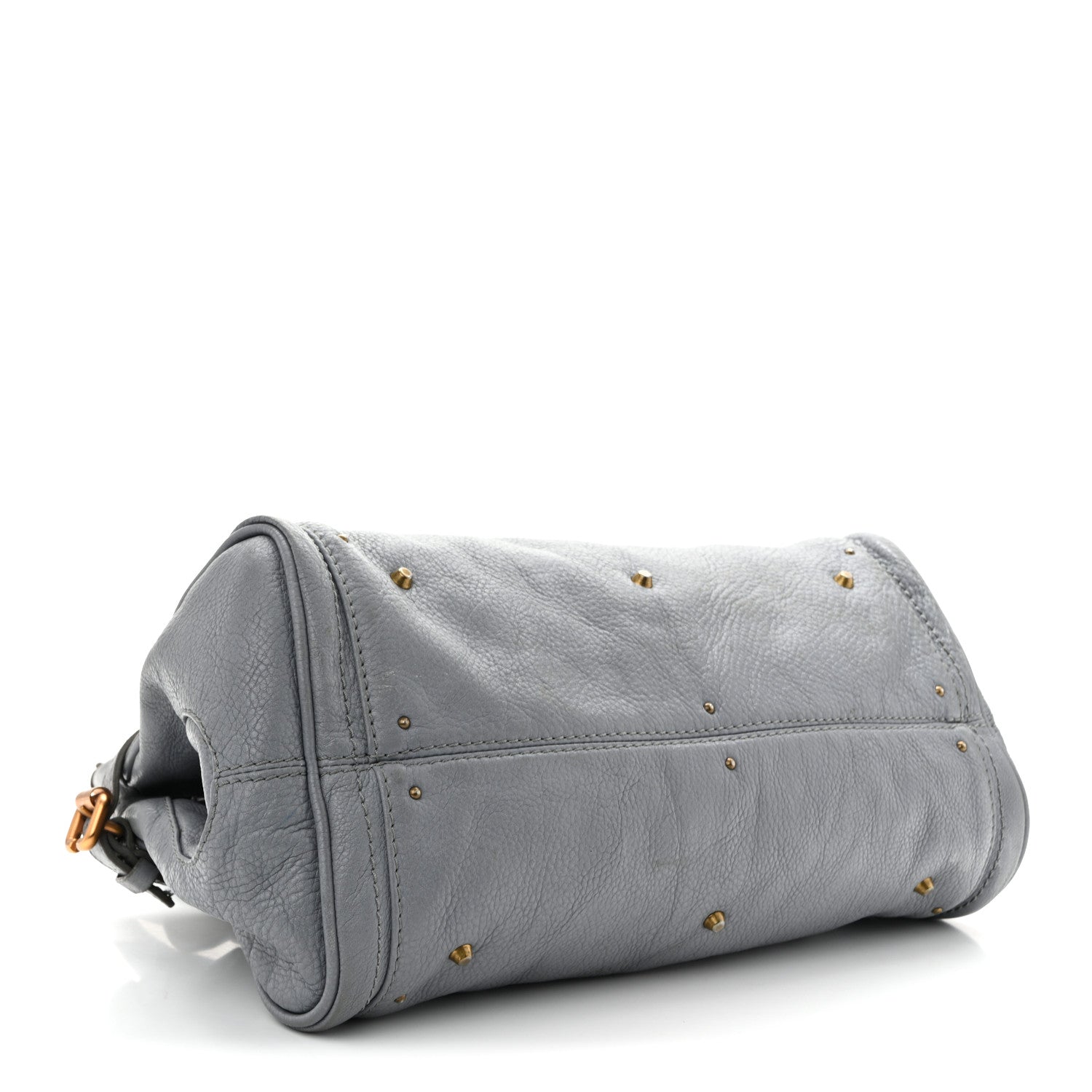 Calfskin Medium Paddington Satchel Blue