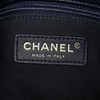 Caviar Quilted Small CC You Flap Navy