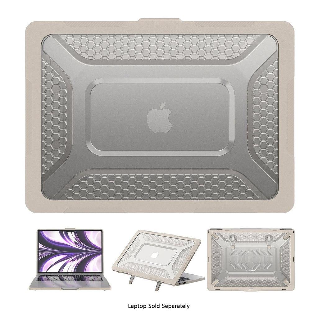 SAHARA -  Raider Ultra-Duty Series Case with Stand for MacBook Air 15" (2024)