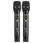UHF Dual Fixed Channel Professional Wireless Microphone