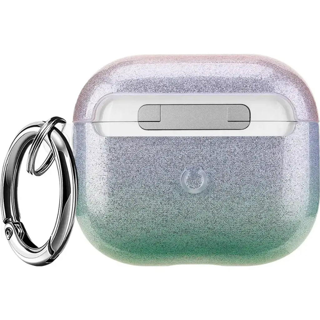 SAHARA - Sparkle Series Case for Apple AirPods 3 (3rd Generation) - Blue/Green