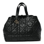 Calfskin Macrocannage Large Toujours Black