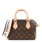 Monogram Speedy Bandouliere 20 Black