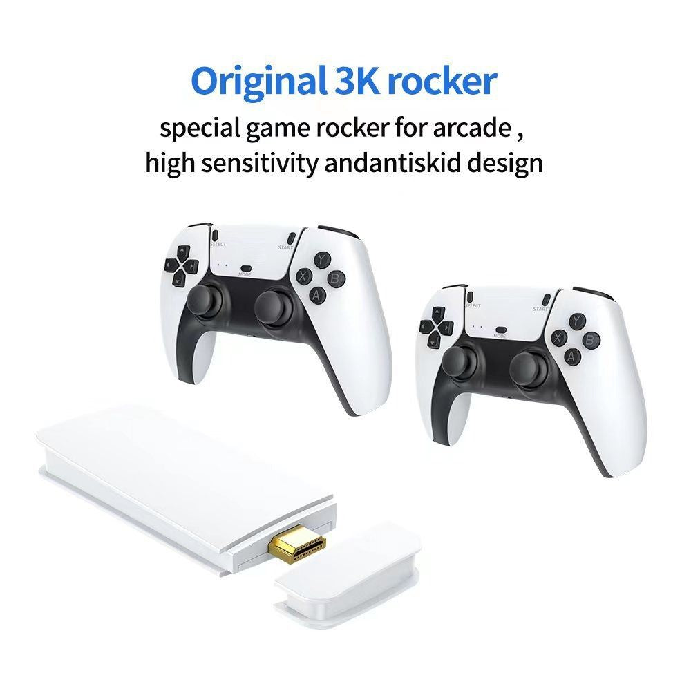 M15 Retro Game Stick - 4K HDMI Output with Wireless Controller, Over 30000 Built-in Classic Games, 64GB Storage for TV Arcade Gaming ( Upgraded Version)