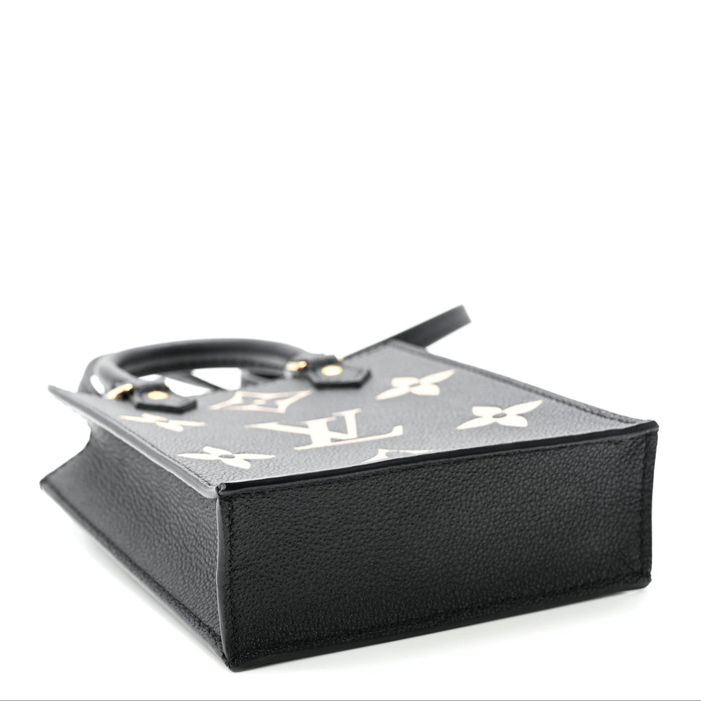 Empreinte Monogram Giant Petit Sac Plat Black Beige
