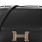 Veau Monsieur Lizard Constance 18 Black Ombre