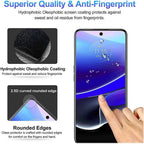 SAHARA - ZeroDamage Ultra-Strong+ Tempered Glass Screen Protector (2-Pack) - Motorola Moto G Stylus 5G