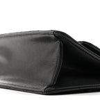 Caviar Quilted Small Chain Frame Flap Black
