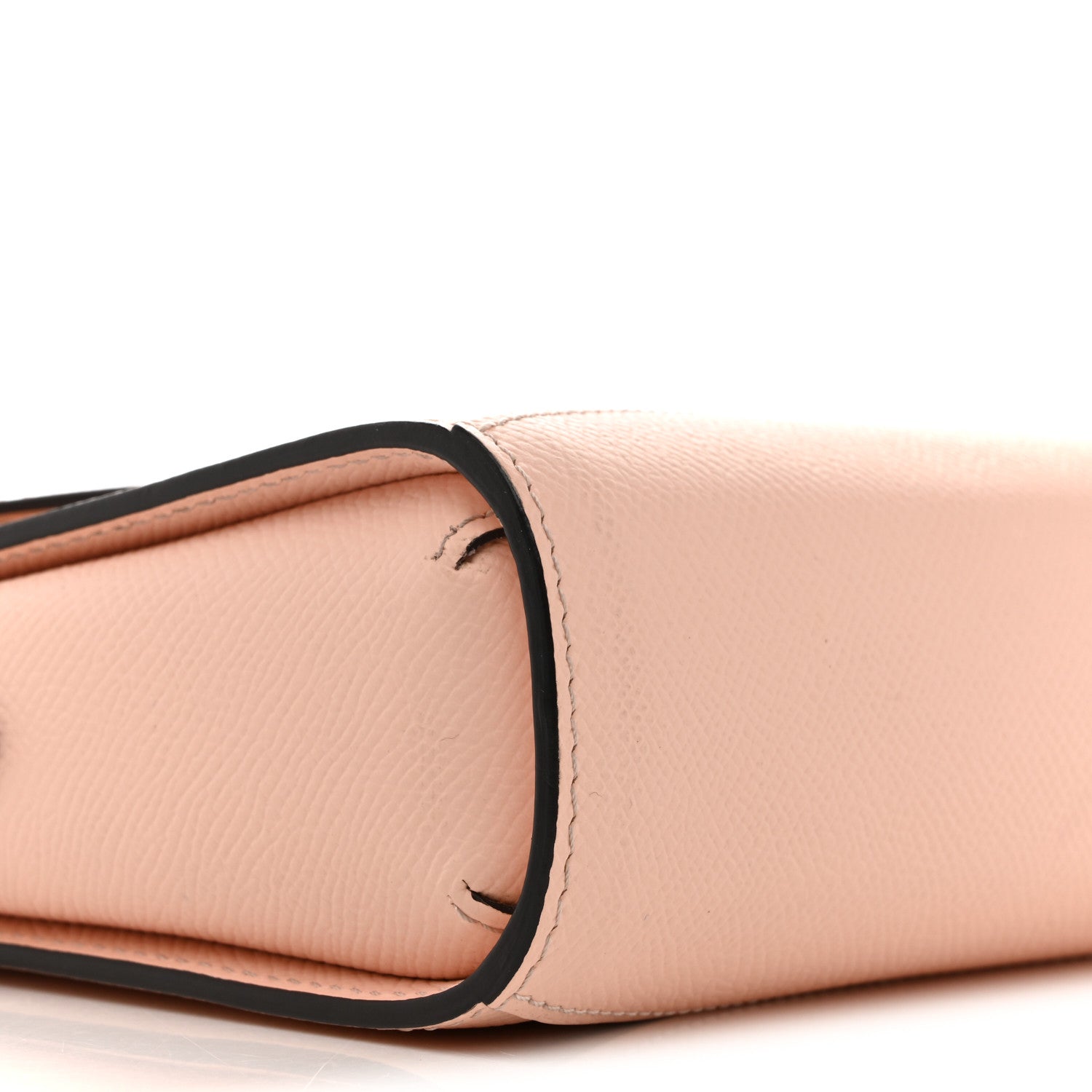 Carat Calfskin Gabrielle Reporter Shoulder Bag Petal
