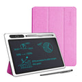 10 Inch LCD Note Book ; LCD Writing Tablet With Leather Protective Case; Electronic Drawing Board For Digital Handwriting Pad Doodle Board; School Or Office; Black